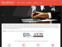 Tablet Screenshot of obcpas.com